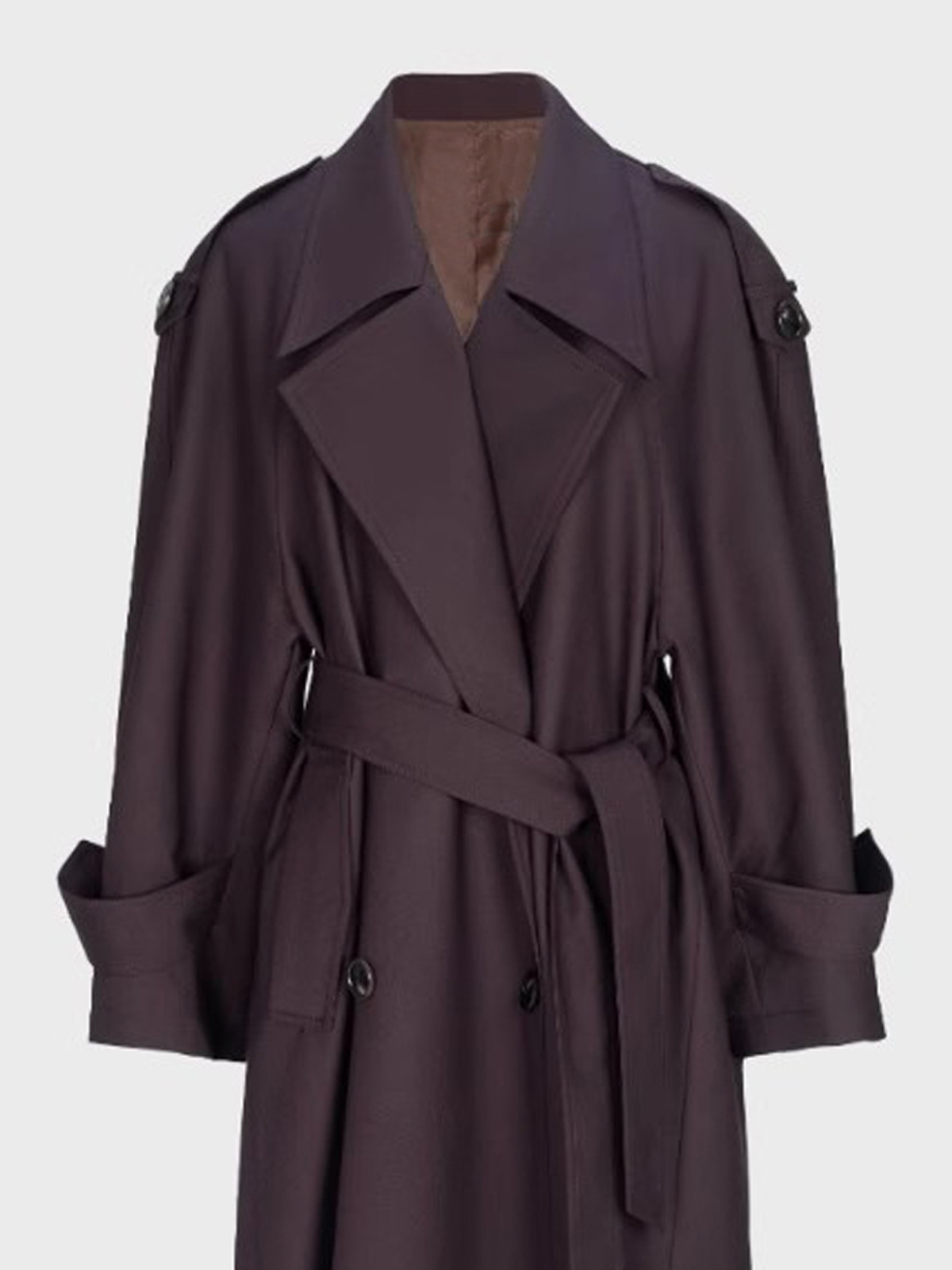 Lautaro Spring Autumn Oversize - đánh giá và giá Trench Coat Formal