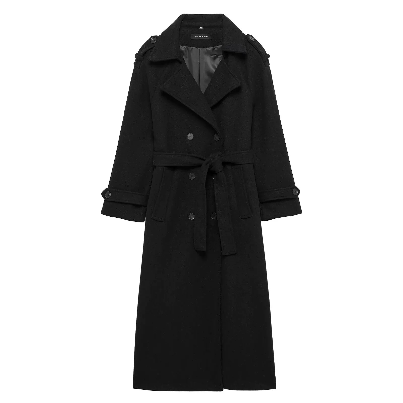 Women Fashion Black Trench Coa - đánh giá và giá Trench Coat Formal