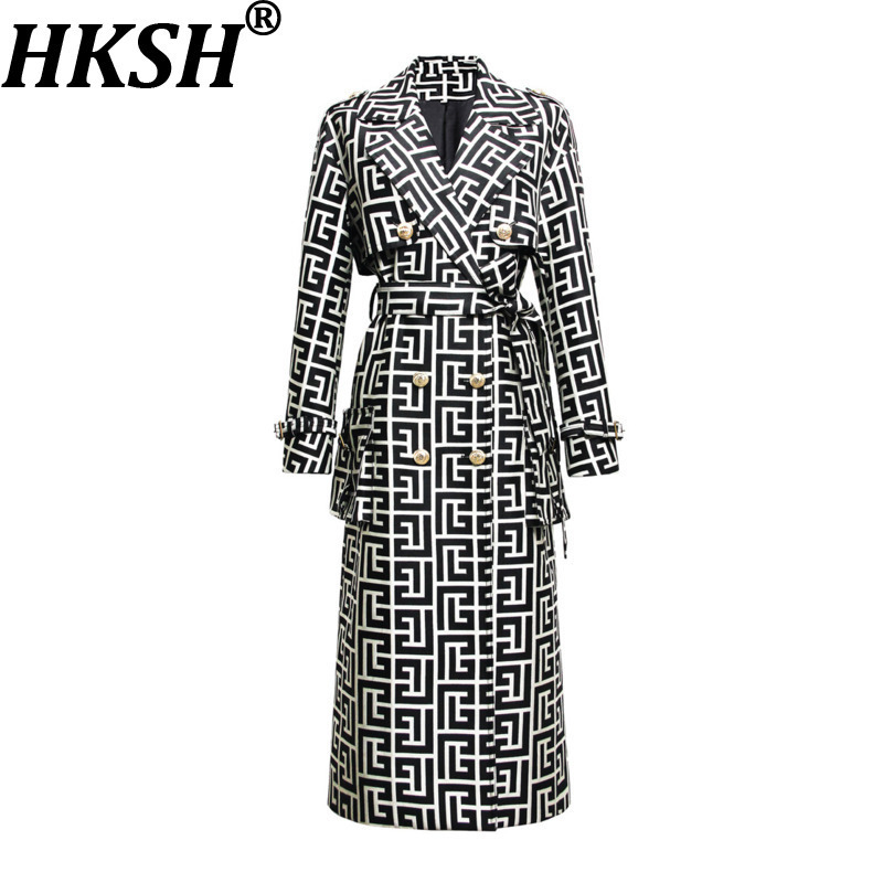 HKSH Spring Autumn New Women L - đánh giá và giá Trench Coat Formal