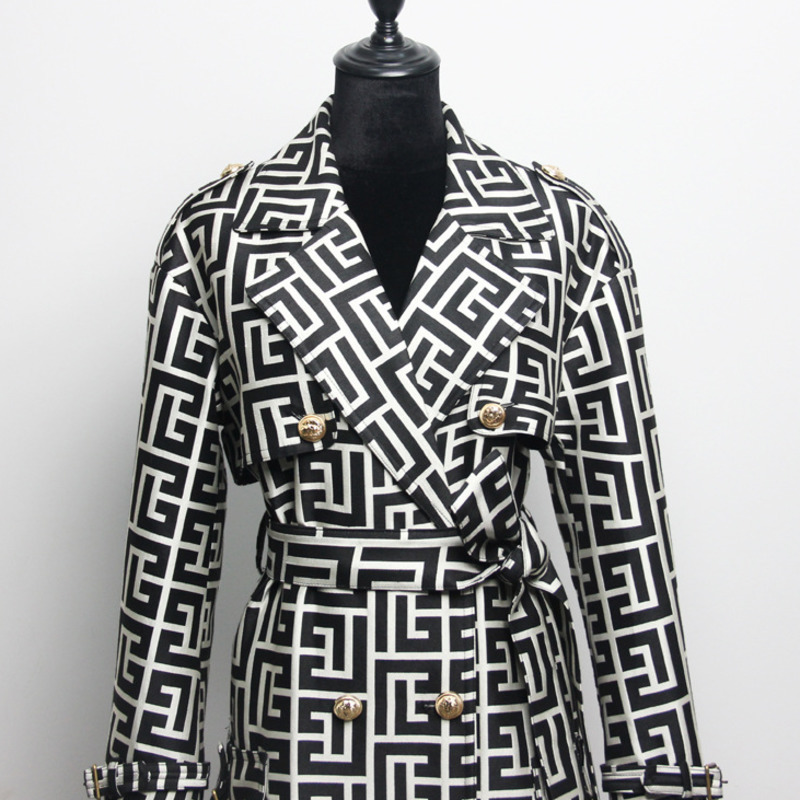 HKSH Spring Autumn New Women L - đánh giá và giá Trench Coat Formal