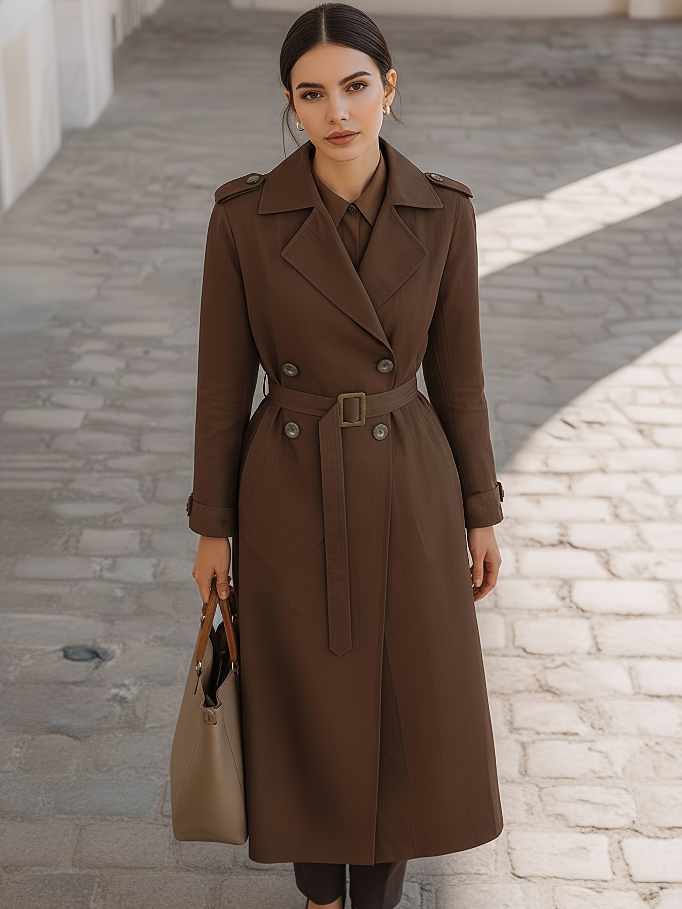 Ladies Spring Autumn Fashion E - đánh giá và giá Trench Coat Formal