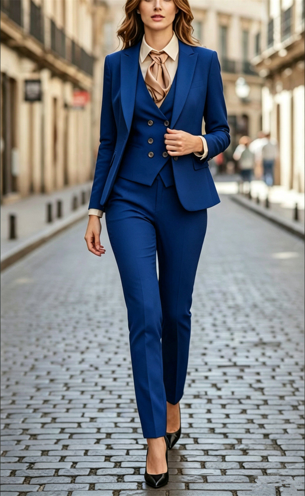Women’s Black 3 Pieces Suit Se - đánh giá và giá Women Formal Wear Vest