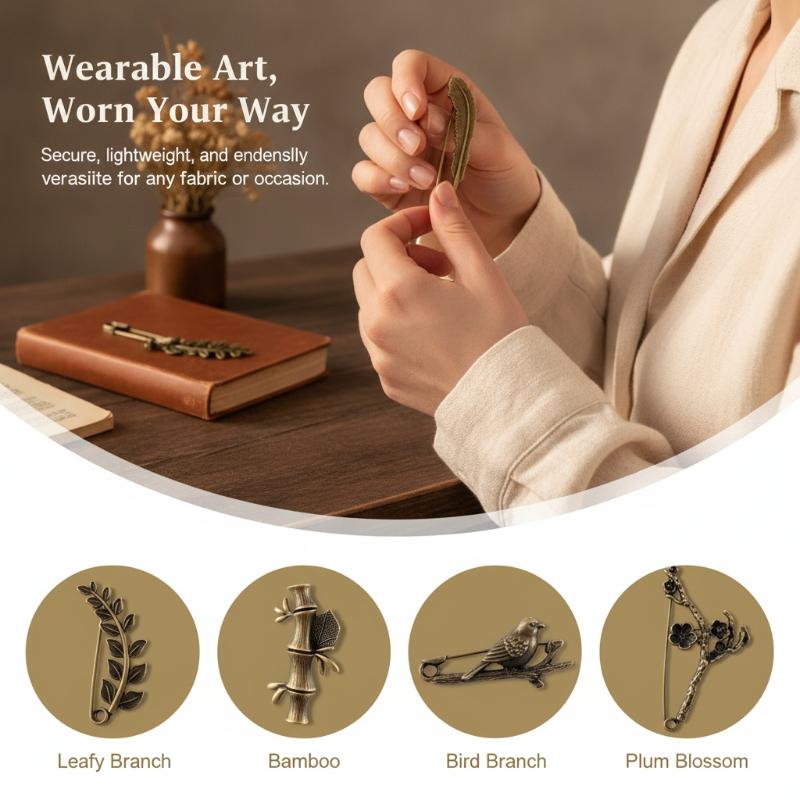 Retro Durable Alloy Brooch Lar - đánh giá và giá Women'S Formal Wear Cardigan