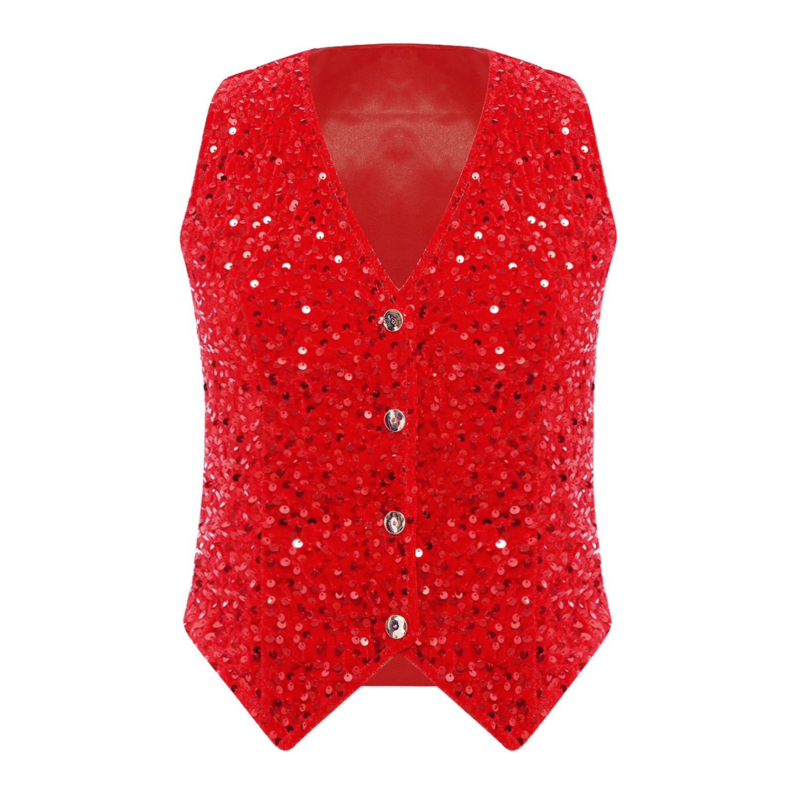 Women Shiny Sequins Vest Chris - đánh giá và giá Women Formal Wear Vest