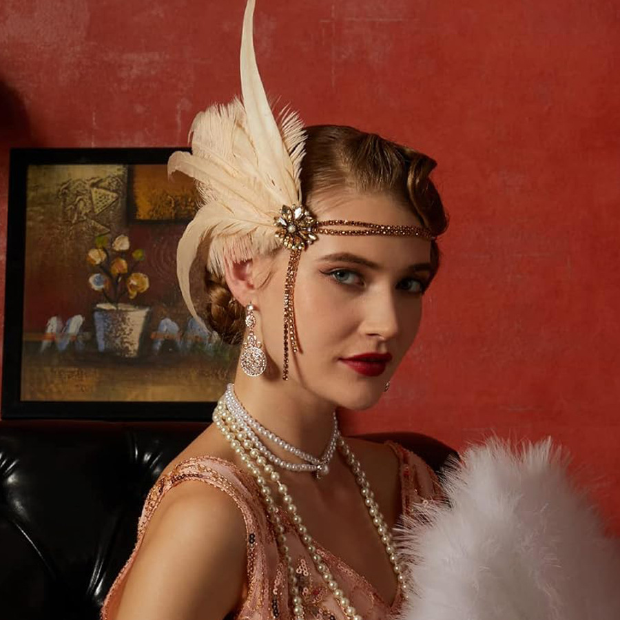 1920s Vintage Party Jewelry Se - đánh giá và giá Pearl Necklace Set