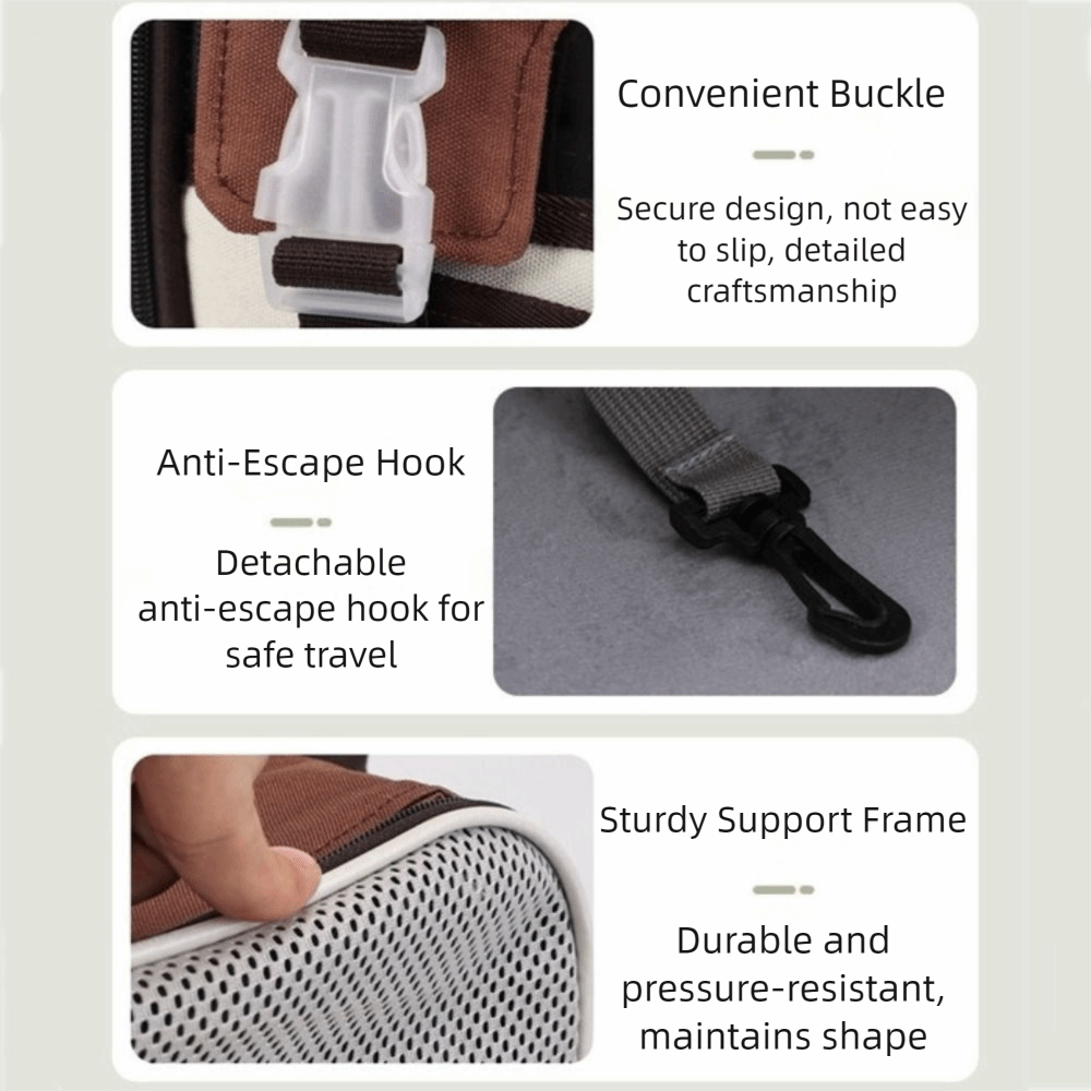 Large Capacity Pet Carrier Bac - đánh giá và giá Shoulder Bag Structured