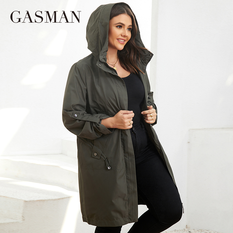 GASMAN Thu Áo Khoác Dài Plus  - đánh giá và giá Trench Coat Formal
