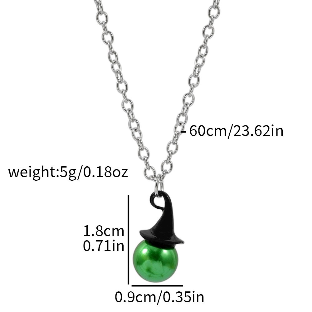 Wicked Inspired Witch Hat & Cr - đánh giá và giá Pearl Necklace Set