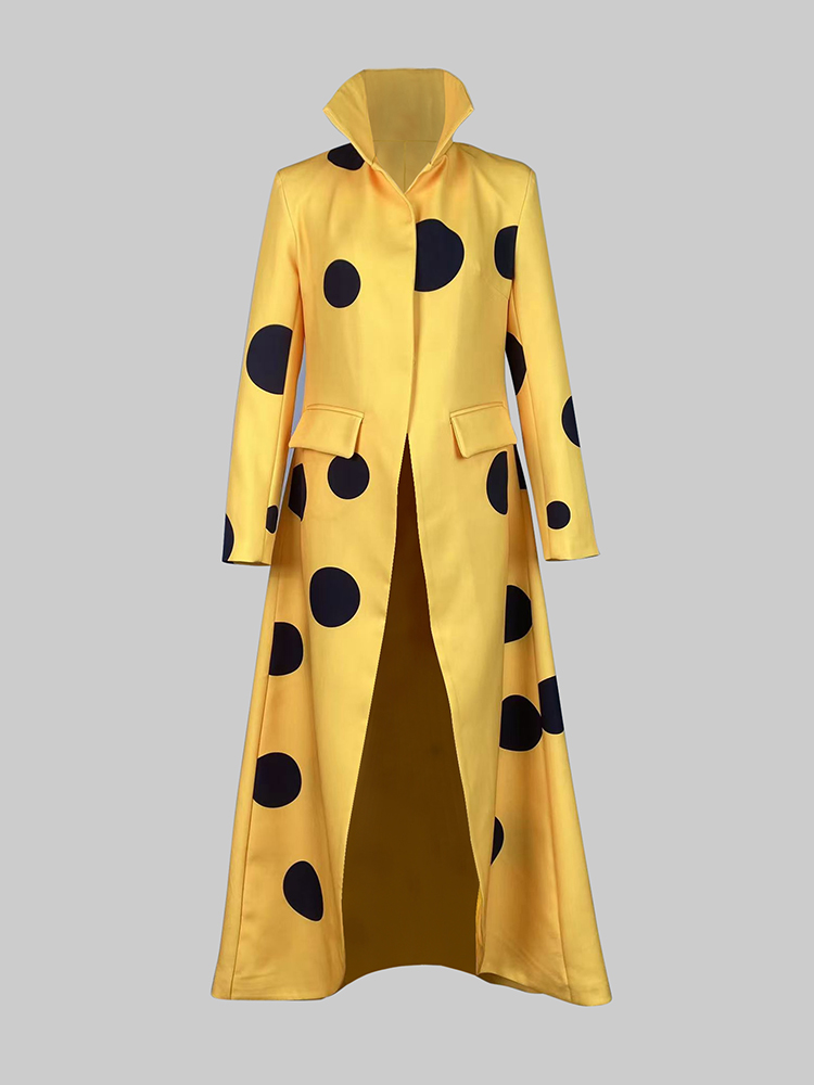 Gymystars Polka-Dot Woolen Coa - đánh giá và giá Trench Coat Formal