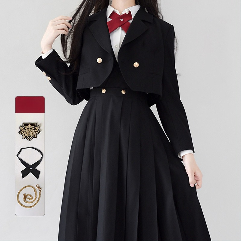 Versatile and Cute School Unif - đánh giá và giá Pencil Skirt Midi