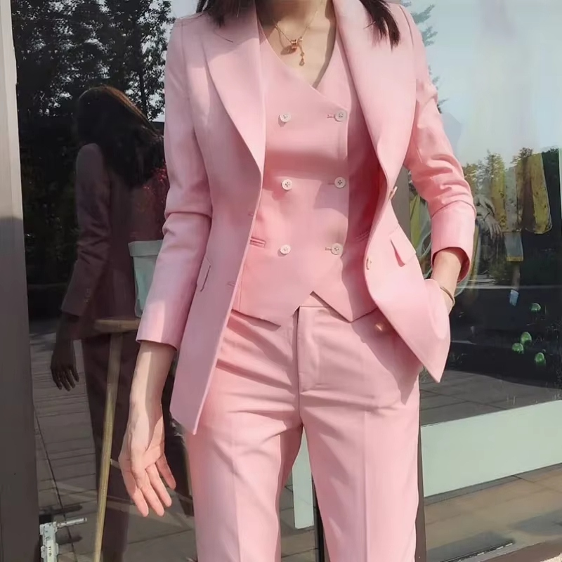 Fashion Luxury Women Suit 3 Pi - đánh giá và giá Women Formal Wear Vest